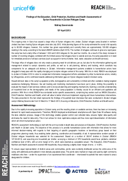 Information sheet syrians in za%27atari education analysis final png