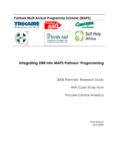 Integrating drr into maps partners programming png