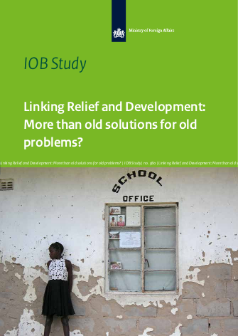 Iob study linking relief and development more than old solutions for old problems png