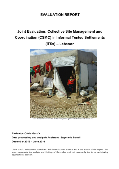 Jointcsmcinitss lebanon evaluation report and annexes png