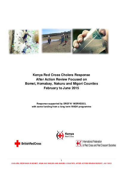 Kenya red cross cholera response review final report png