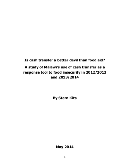 Kita is cash transfer a better devil than food aid in malawi%281%29 png