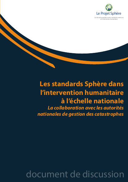 Les standards sphre dans lintervention humanitaire lchelle nationale png