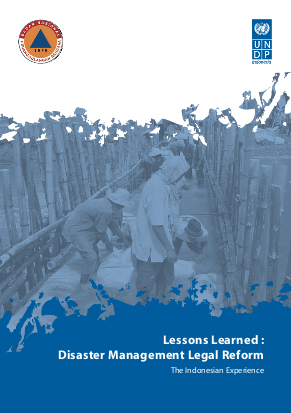 Lessons learned disaster management legal reform png