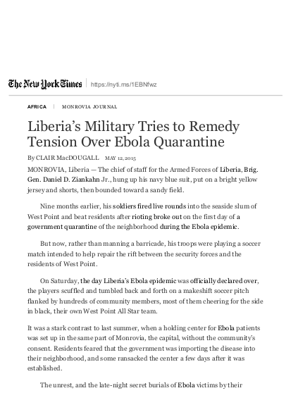 Liberia%E2%80%99s military tries to remedy tension over ebola quarantine the new york times png