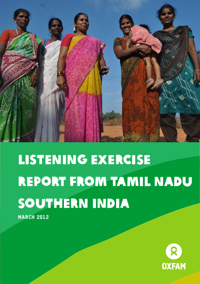 Listening exercise report from tamil nadu southern india png