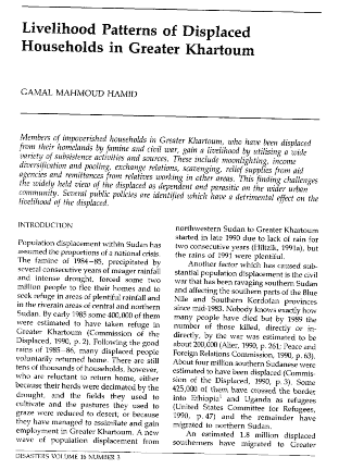 Livelihood patterns of displaced households png