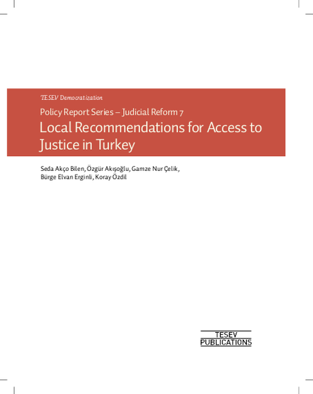 Local recommendations for access to justice in turkey png