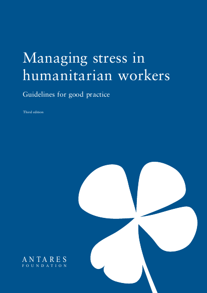 Managing stress in humanitarian aid workers guidelines for good practice png