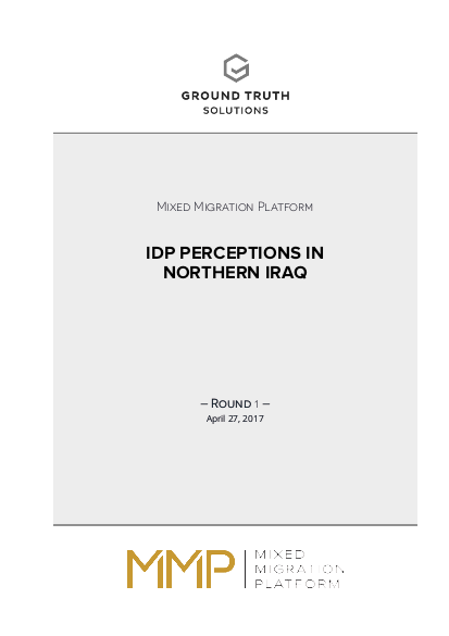 IDPs perceptions in Northern Iraq: Round 1 | ALNAP