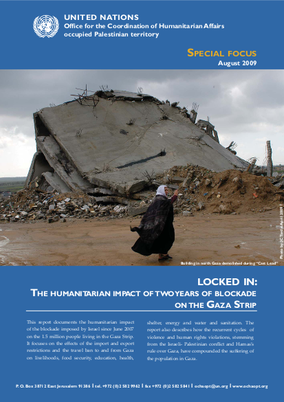 Ocha opt gaza impact of two years of blockade august 2009 english png