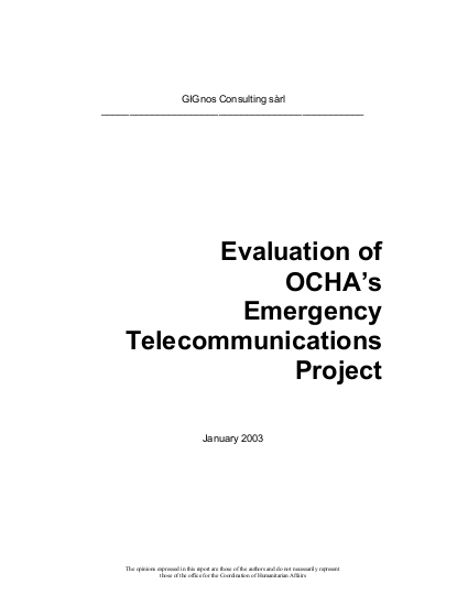 Ocha%27s emergency telecommunications project png