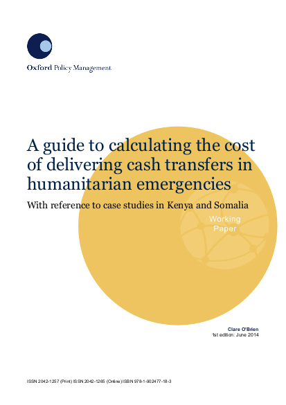 Opm working paper 2014 2 a guide to calculating the cost of delivering  png