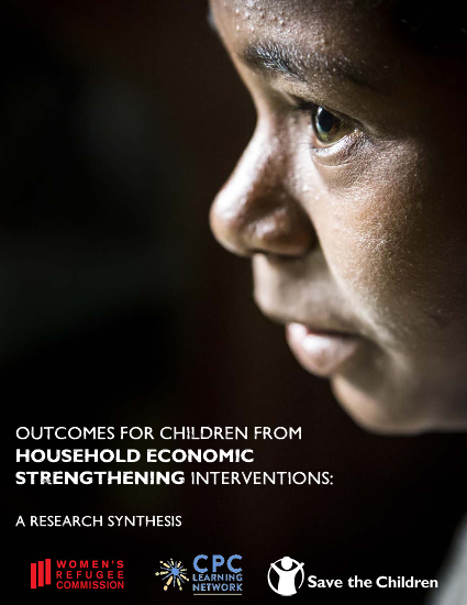 Outcomes for children from household strengthening png