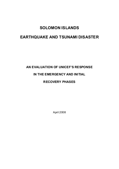 Pac 2008 solomon islands earthquake png