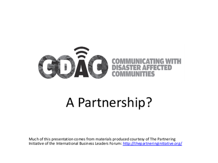 Partnership presentation for cdac mtg png