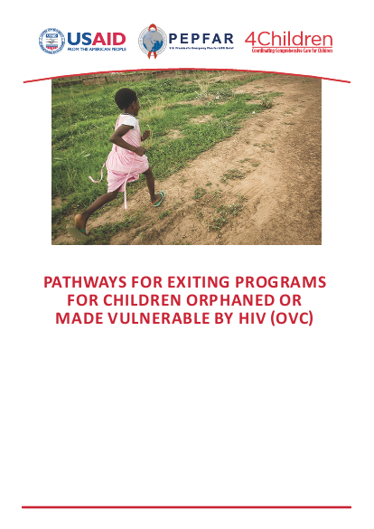 Pathways for exiting programs for children orphaned or made vulnerable by hiv png