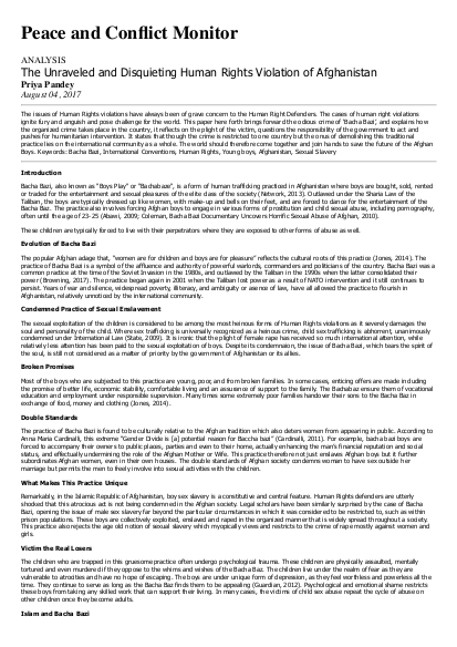 Peace and conflict monitor%2C the unraveled and disquieting human rights violation of afghanistan png