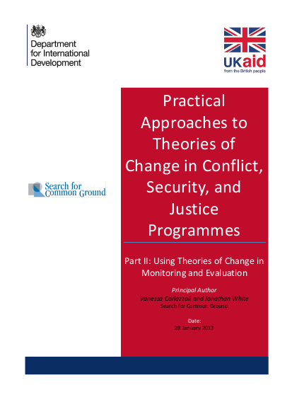 Practical approaches theories change conflict security justice prog part2 png