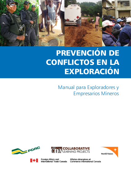 Prevenci%C3%B3n de conflictos en la exploraci%C3%B3n manual para exploradores y empresarios mineros png