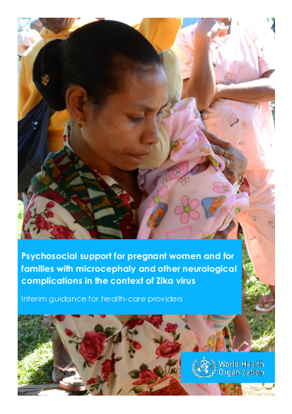 Psychosocial support for pregnant women zika png