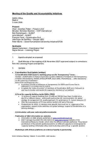 Q and a initiatives draft minutes 3 june 2008 png