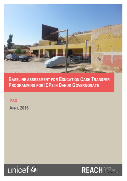 Reach irq report education assessment of idps in dahuk april 2016 png