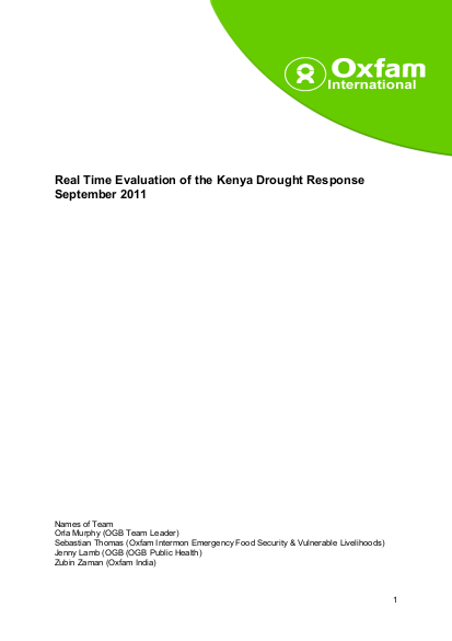 Real time evaluation kenya drought response final png