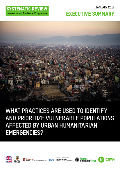 Rr identify prioritize vulnerable populations urban summ 310117 en png