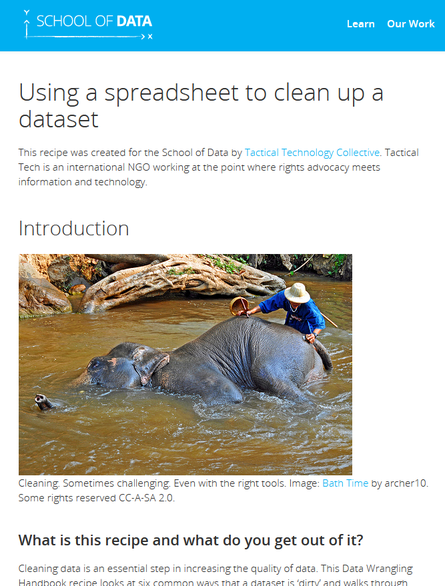 School of data cleaning PNG