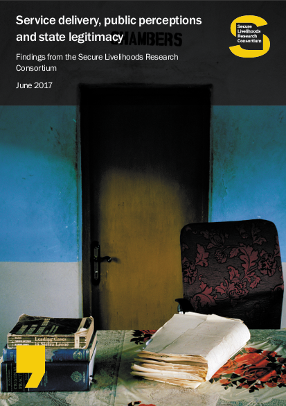 Service delivery%2C public perceptions and state legitimacy findings from the secure livelihoods research consortium png
