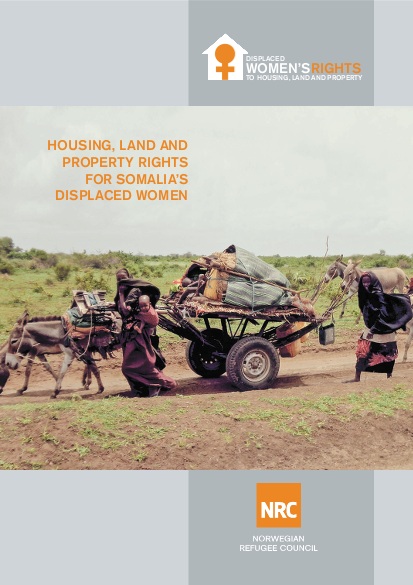 Somalia housing land and property rights for somalias urban displaced women 2016 executive sumary png