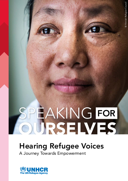 Speaking for ourselves hearing refugee voices png