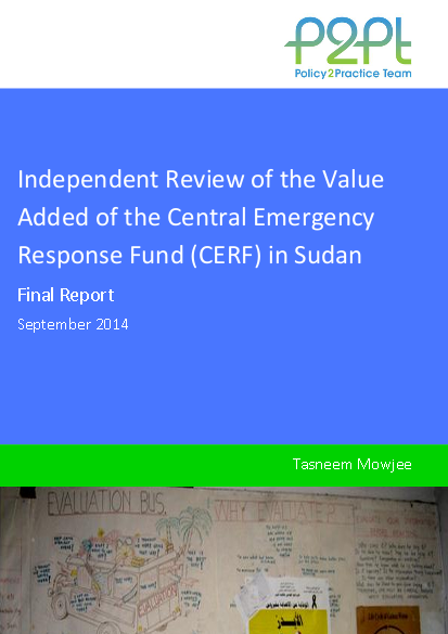 Sudan 2014 cerf review final report png