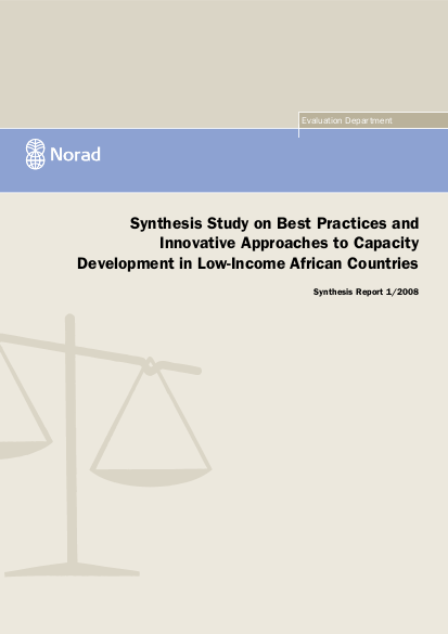 Synthesis study on best practices and innovative approaches to capacity development in low income african countries png