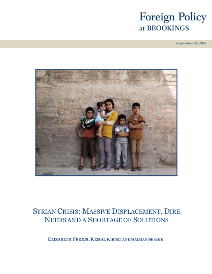 Syrian crisismassive displacement dire needs and shortage of solutions september 18 2013 png