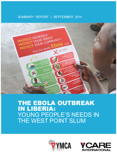 The ebola outbreak in liberia young peoples needs in the west point slum png