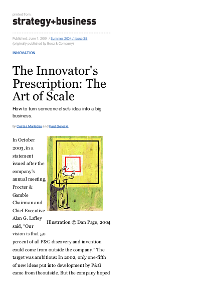 The innovator%27s prescription the art of scale png