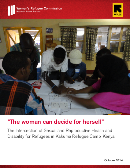 The woman can decide for herself srh disability kenya png