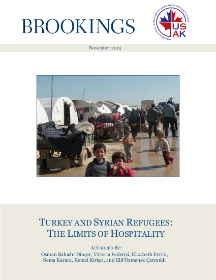 Turkey and syrian refugees the limits of hospitality november 2013 png