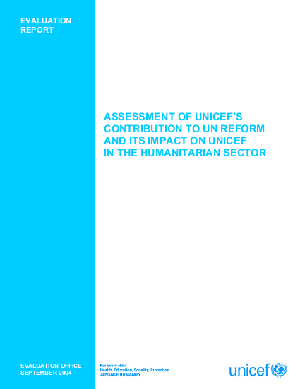 Un reform in the humanitarian sector png