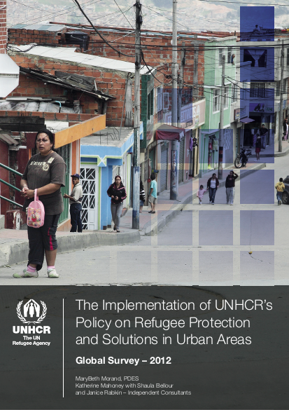 Unhcrs policy on refugee protection and solutions in urban areas png