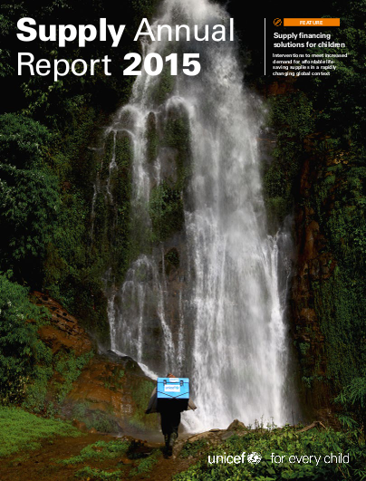 Unicef supply annual report 2015 png