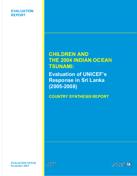 Unicef tsunami response sri lanka png