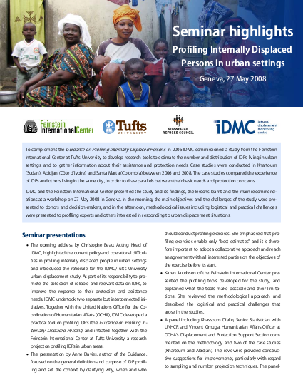 Urban displacement may 2008 seminar report png