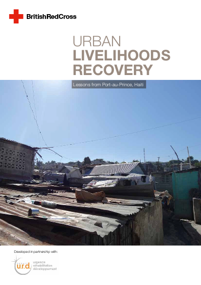 Urban livelihoods recovery%2C port au prince png