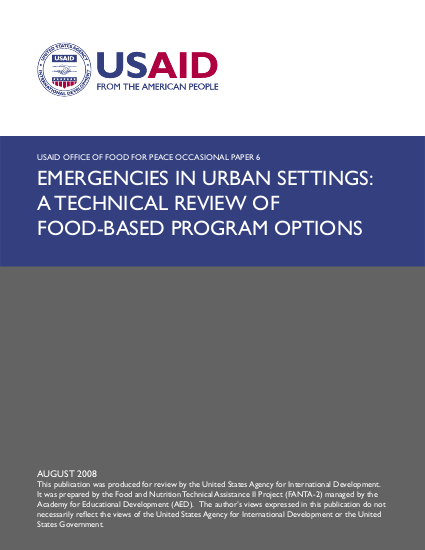 Usaid emergenciesinurbansettings png