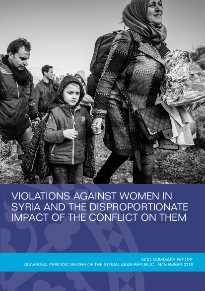 Violations against women syria png