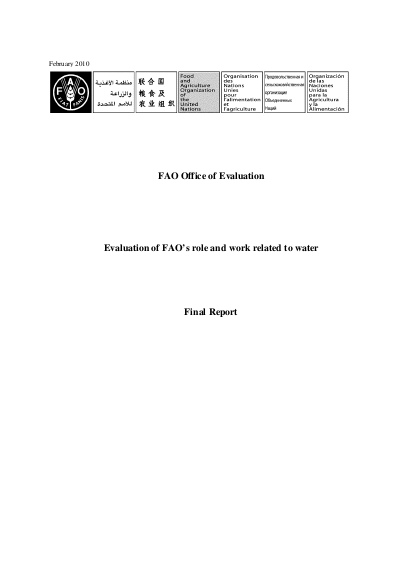 Water evaluation final report png