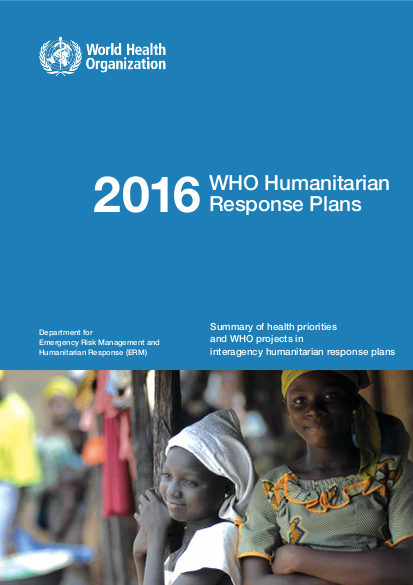 Who humaitarian response plan 2016 png